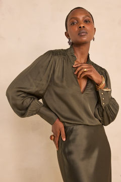 Picture of SATIN BLOUSE MAEVA